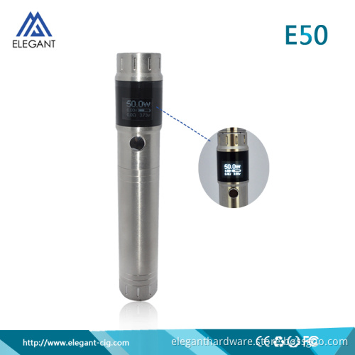 Best Christmas Present E50 Mod Gift Box Package Mechanical Vw Mod/Mechanical Mod/Electronic-Cigarette/Mod/Vwmod